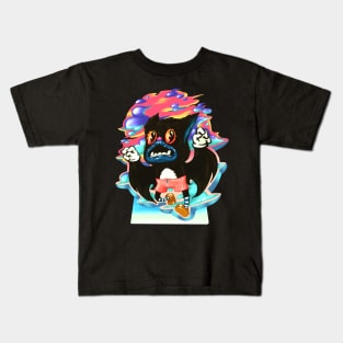 BatBoy sky Kids T-Shirt